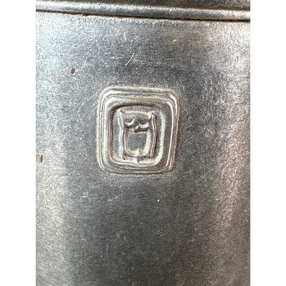 Vintage Wilton Armetale Country Ware Pewter Ice Bucket Canister stamped 1975 - Picture 2 of 11